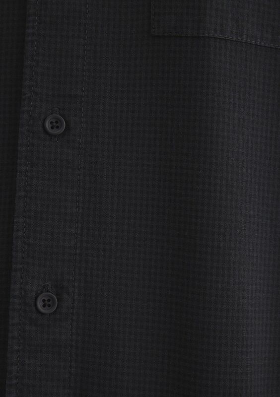 KARELİ GÖMLEK Erkek Black Check Gömlek - M0211444