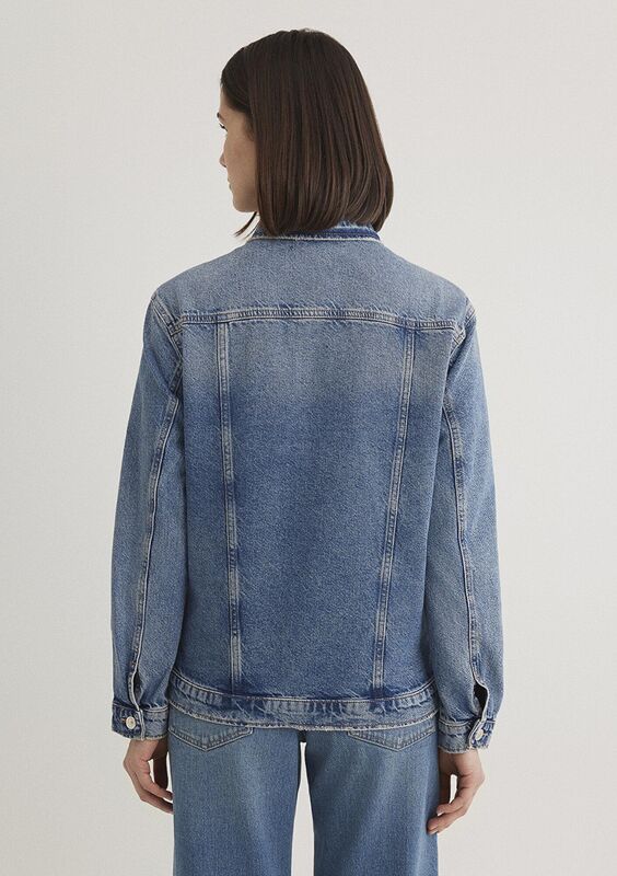 KARLA Kadın Mavi Denim Ceket - M110154