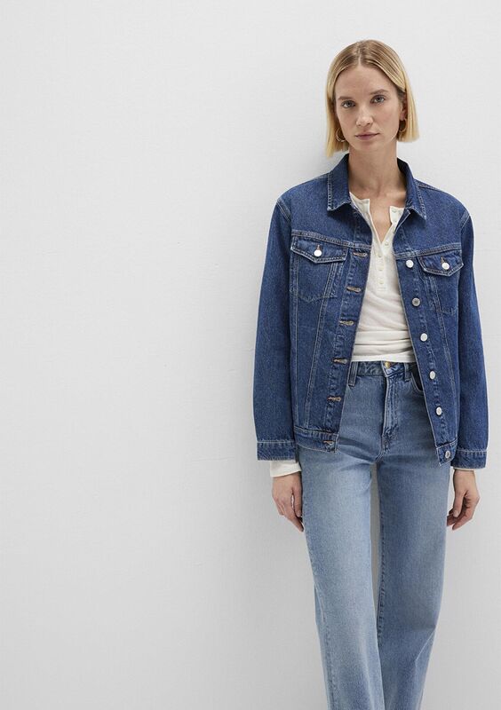 KARLA Kadın Mavi Denim Ceket - M110154