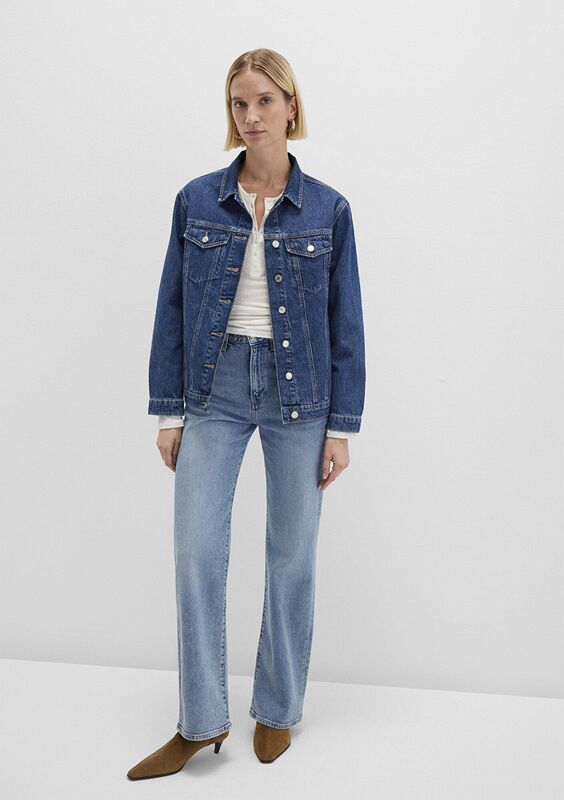 KARLA Kadın Mavi Denim Ceket - M110154