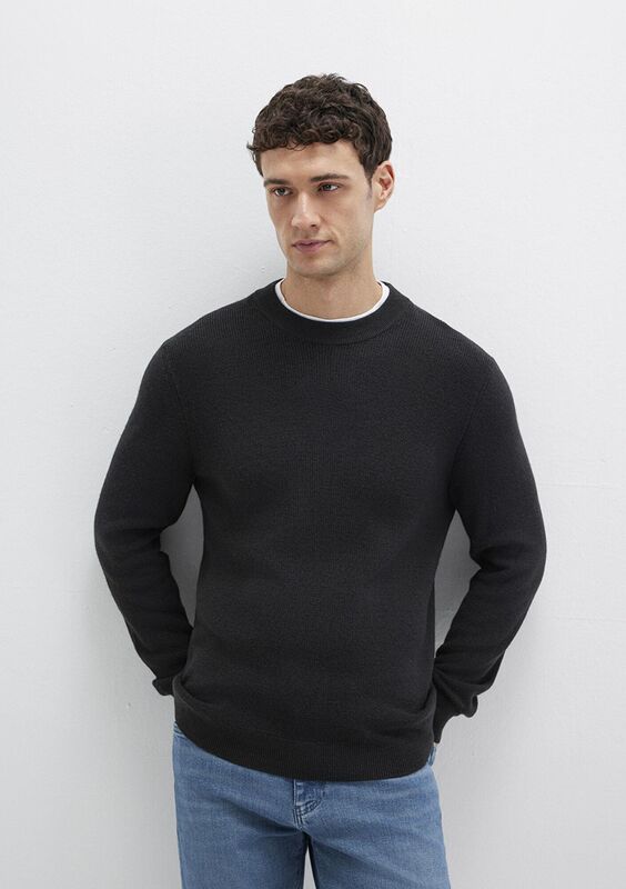 Mavi - KAZAK Erkek Siyah Kazak - M0710291