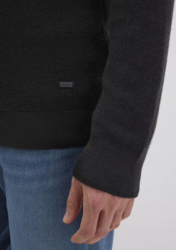 KAZAK Erkek Siyah Kazak - M0710291