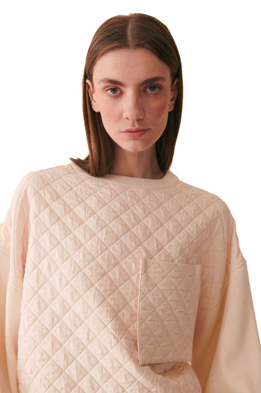 KAZAK Uniseks Beyaz Kazak - W22W06D089KZ