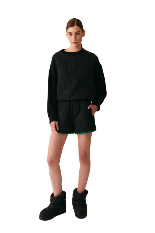 Mısırlı - KAZAK Uniseks Siyah Kazak - W22W06D089KZ