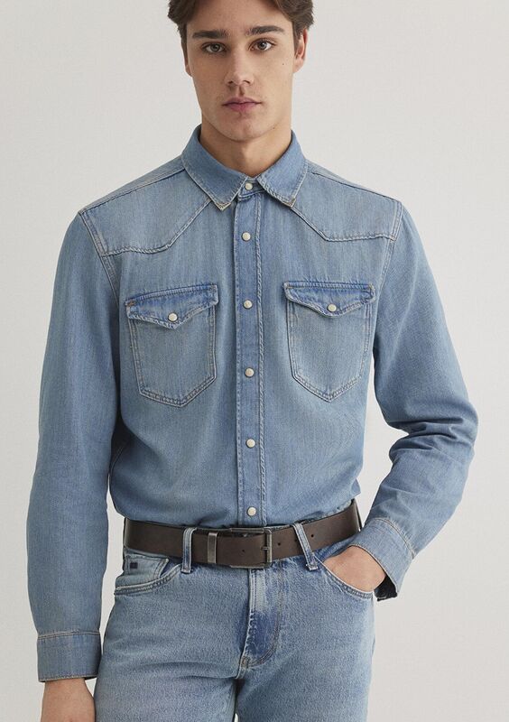 Mavi - KEMER Erkek Kahverengi Kemer - M0911874 Mavi - KEMER Erkek Kahverengi Kemer - M0911874