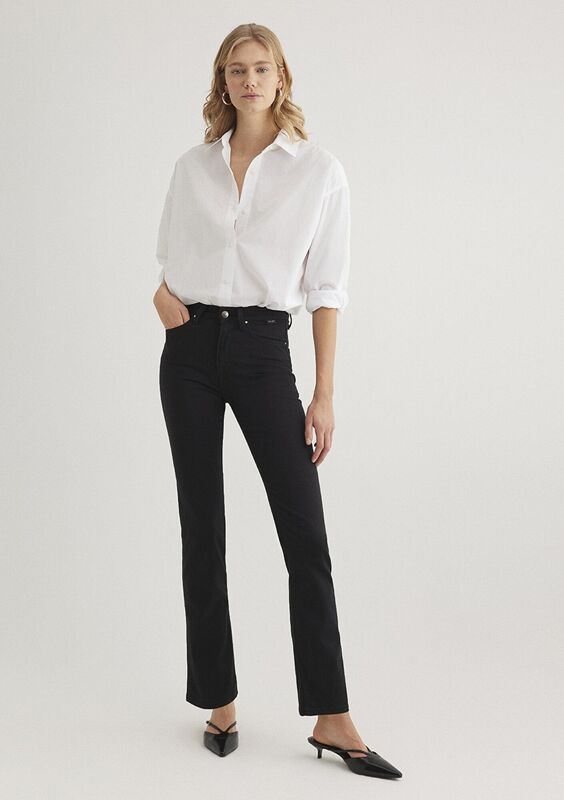 KENDRA Kadın Siyah Denim Pantolon - M10746
