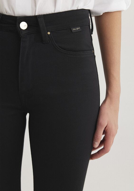 KENDRA Kadın Siyah Denim Pantolon - M10746