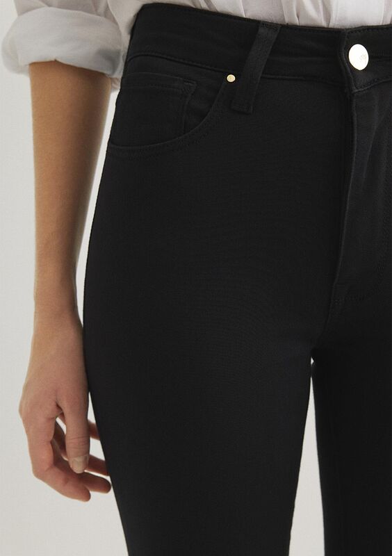 KENDRA Kadın Siyah Denim Pantolon - M10746