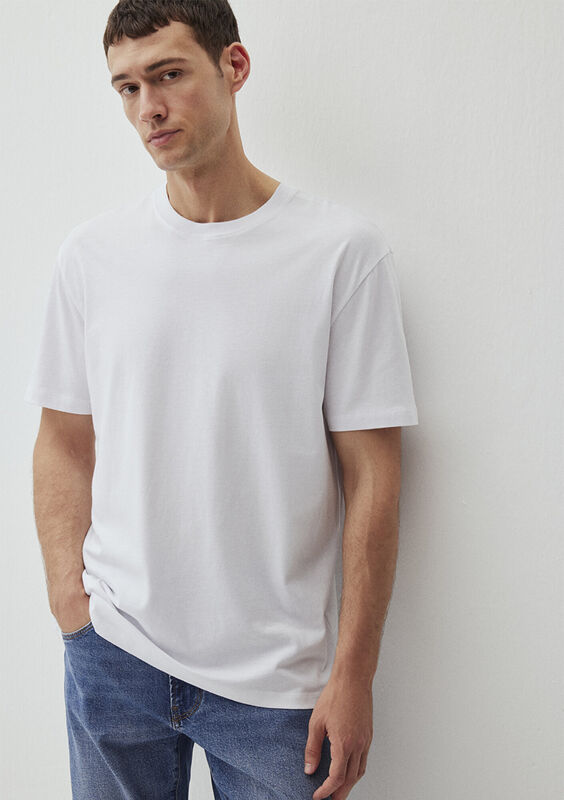 KISA KOL TİŞÖRT Erkek Beyaz T-Shirt - M066249