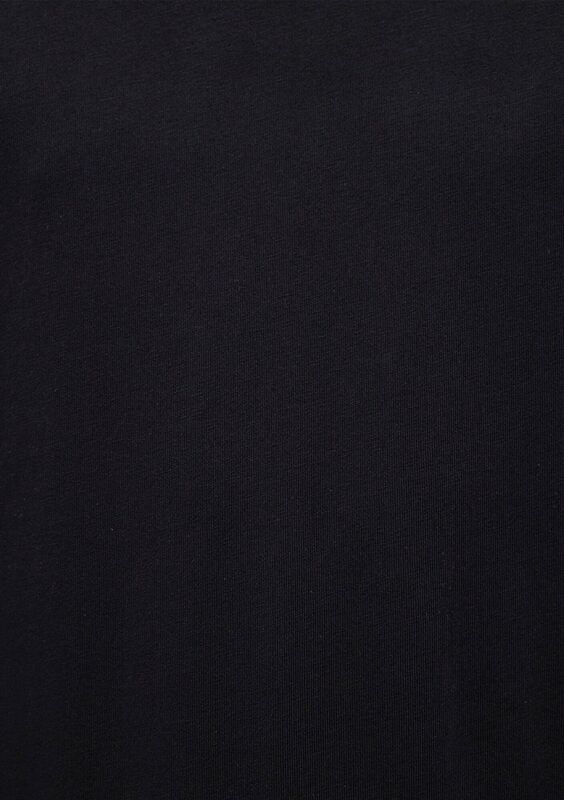 KISA KOL TİŞÖRT Erkek Siyah T-Shirt - M066249