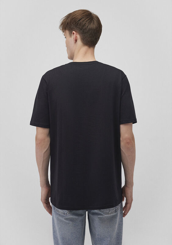 KISA KOL TİŞÖRT Erkek Siyah T-Shirt - M066483