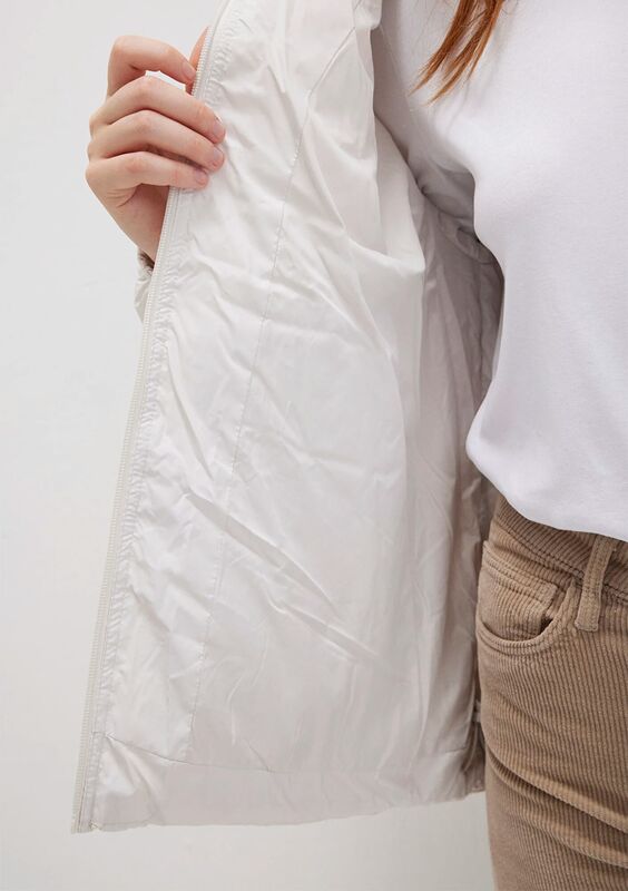 KISA ŞİŞME MONT Kadın Gri Ceket - M1110199