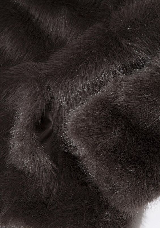 KISA TÜYLÜ CEKET Kadın Yeşil Ceket - M1110781