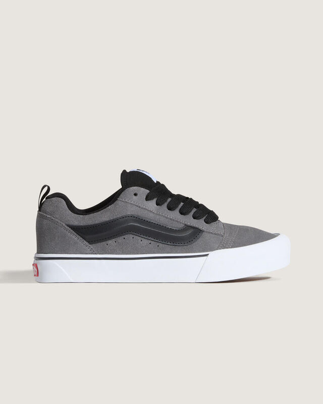 Vans - Knu Skool Uniseks Gri Spor Ayakkabı - VN000DAJ