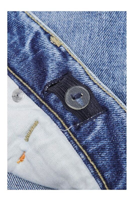 KOBDENVER TAPERED MED BLUE DNM Erkek Çocuk Mavi Jean - 15297275