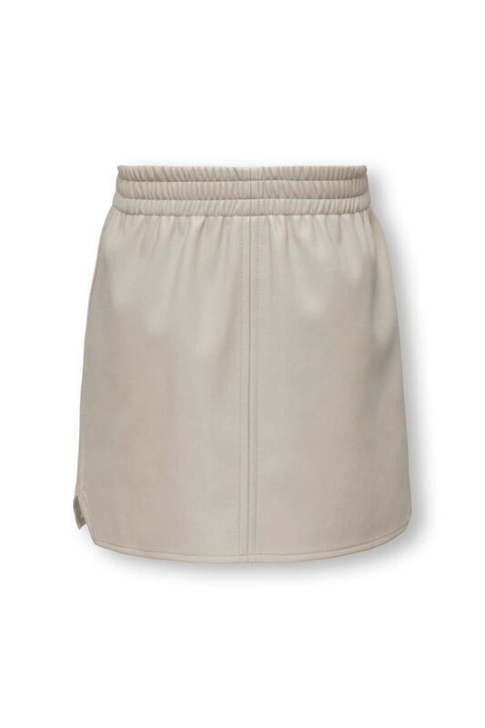 KOGBLAKE FAUX LEA PULL-UP SKIRT PNT Kız Çocuk Bej Etek - 15304047