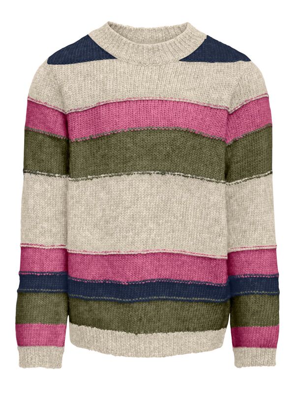 KOGELAINE L/S O-NECK KNT Kız Çocuk Bej Kazak - 15302317