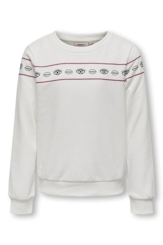 KOGELLIS SHORT L/S EYE O-NECK SWT Kız Çocuk Turuncu Sweatshirt - 15303568