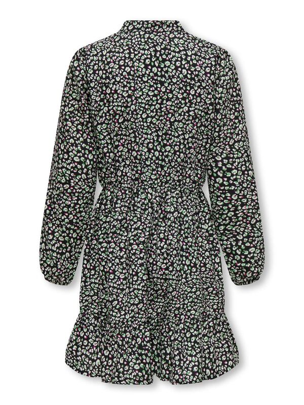 KOGLINO-MONIQUE STRING L/S DRESS PTM Kız Çocuk Siyah Elbise - 15300043