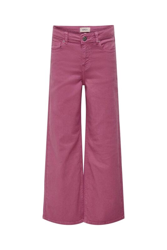 Only - KOGMADISON WIDE COLOR PANT PNT Kız Çocuk Pembe Jean - 15303203