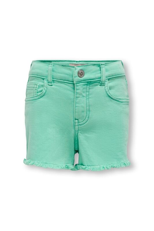 Only - KOGROBYN COLOR SHORTS PNT Kız Çocuk Yeşil Şort - 15302521