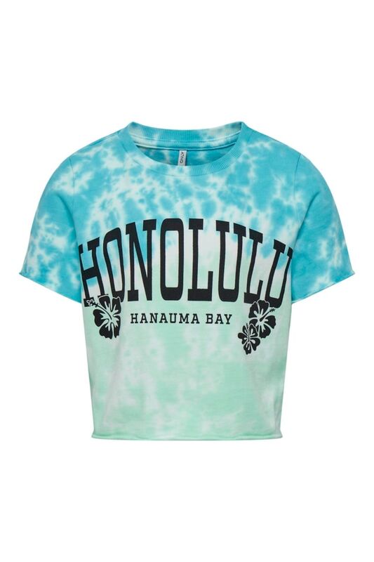 KOGTINA S/S BAY O-NECK UB SWT Kız Çocuk Mavi Sweatshirt - 15297658