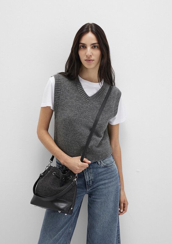 Mavi - KOL ÇANTASI Kadın Gri Çanta - M1913378