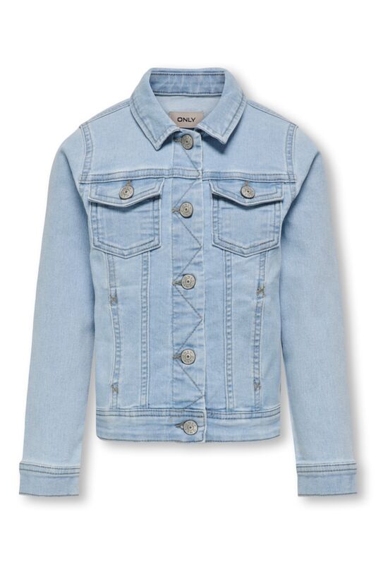 Only - KONSARA LIGHT BLUE DNM JACKET NOOS Kız Çocuk Mavi Mont - 15202794