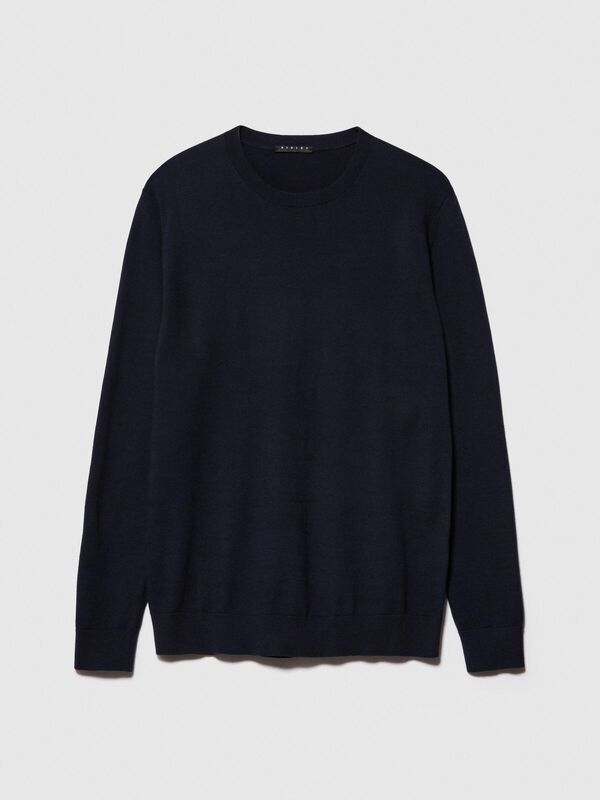 Koton Karışımlı Bisiklet Yaka Kazak Erkek Renkli Kazak - 324P10F2S1C78