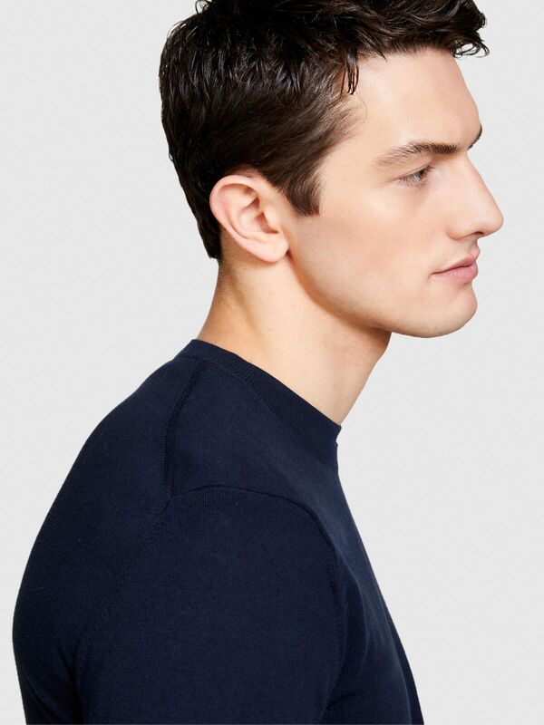 Koton Karışımlı Bisiklet Yaka Kazak Erkek Renkli Kazak - 324P10F2S1C78