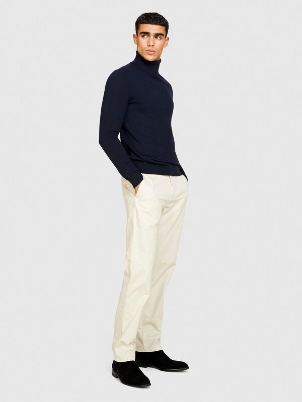 Koton Karışımlı Dik Yaka Kazak Erkek Renkli Kazak - 323A10F2S2244