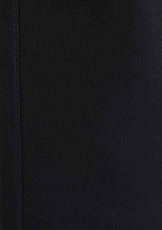 KÜRK YAKA CEKET Erkek Siyah Ceket - M0110670