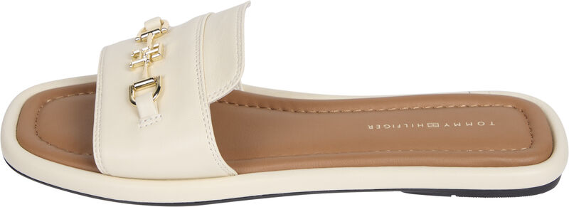 LEATHER HORSEBIT MULE Kadın Bej Sandalet - FW0FW08420