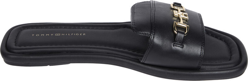 LEATHER HORSEBIT MULE Kadın Siyah Sandalet - FW0FW08420