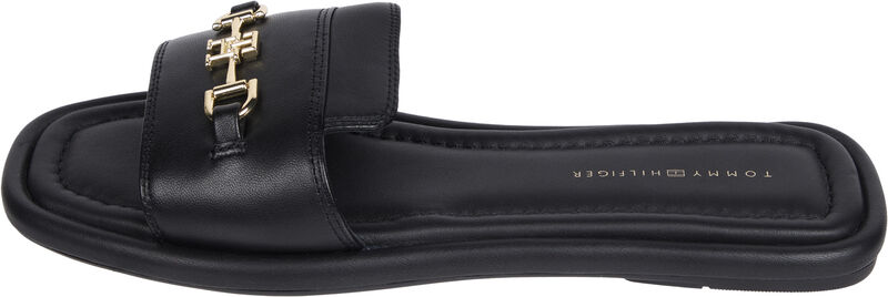 LEATHER HORSEBIT MULE Kadın Siyah Sandalet - FW0FW08420