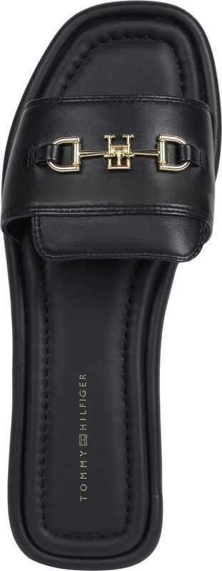 LEATHER HORSEBIT MULE Kadın Siyah Sandalet - FW0FW08420