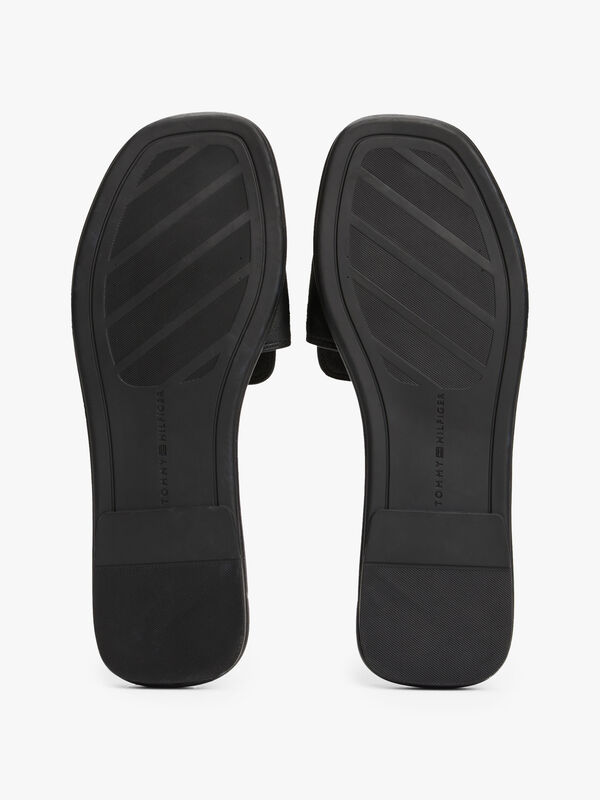 LEATHER HORSEBIT MULE Kadın Siyah Sandalet - FW0FW08420