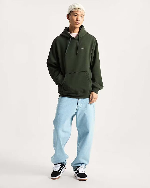 LEFT CHEST II LOOSE PO Erkek Siyah Sweatshirt - VN000P21