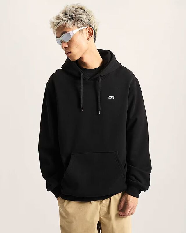 Vans - LEFT CHEST II LOOSE PO Erkek Siyah Sweatshirt - VN000P21