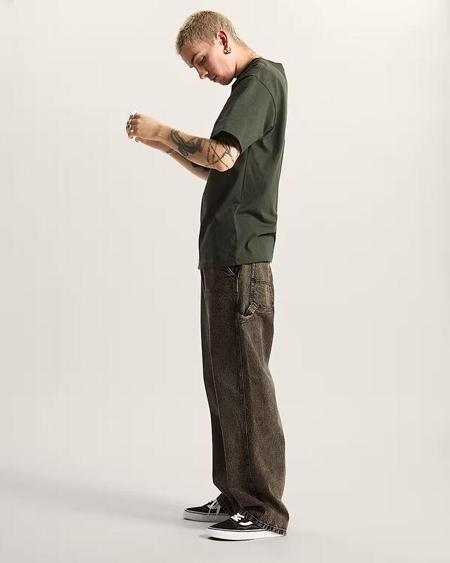 LEFT CHEST II LOOSE SS Erkek Siyah T-Shirt - VN000P1P