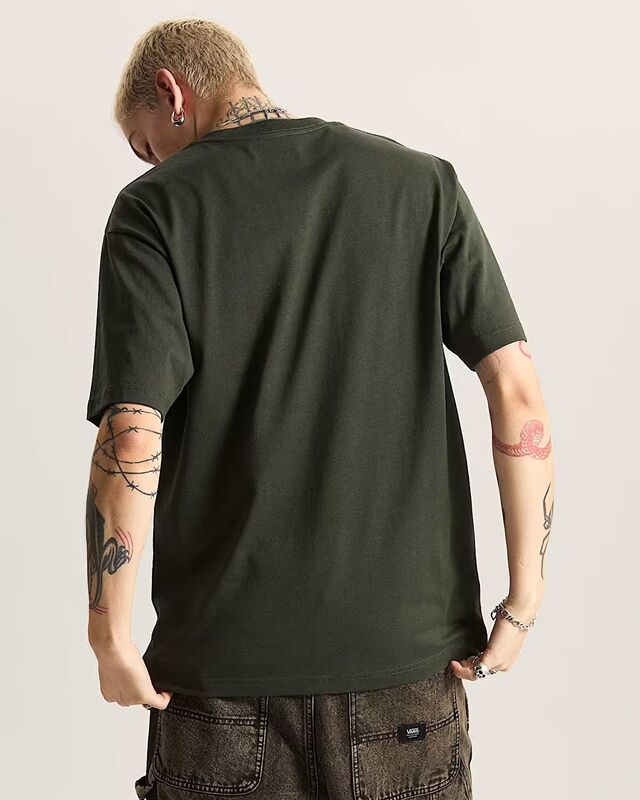 LEFT CHEST II LOOSE SS Erkek Siyah T-Shirt - VN000P1P