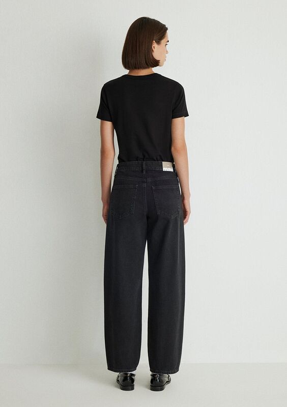 LEILA Kadın Gri Denim Pantolon - M1010600
