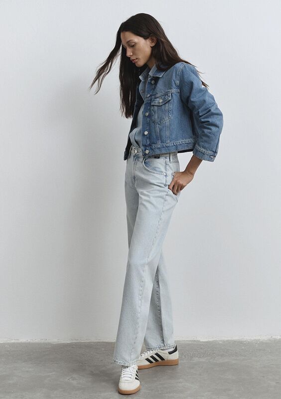 LEILA Kadın Mavi Denim Pantolon - M1010600