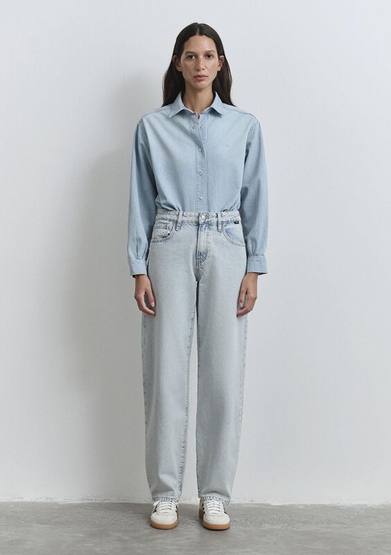 LEILA Kadın Mavi Denim Pantolon - M1010600
