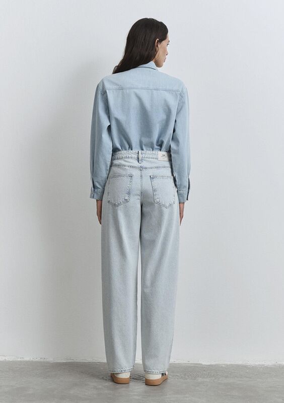 LEILA Kadın Mavi Denim Pantolon - M1010600