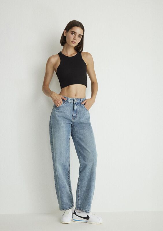 LEILA Kadın Mavi Denim Pantolon - M1010600