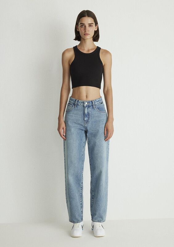 LEILA Kadın Mavi Denim Pantolon - M1010600