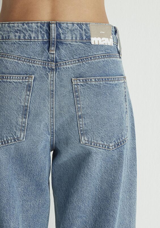 LEILA Kadın Mavi Denim Pantolon - M1010600