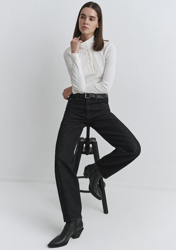 Mavi - LEILA Kadın Rinse Denim Pantolon - M1010600