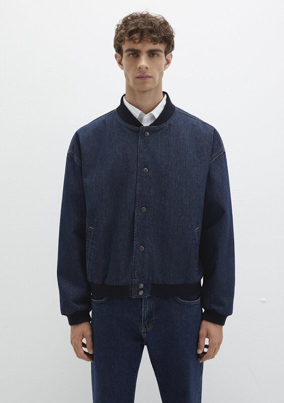 LEROY Erkek Mavi Denim Ceket - M0110718